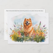 Chow Chow - Briefkaart (Voorkant / Achterkant)