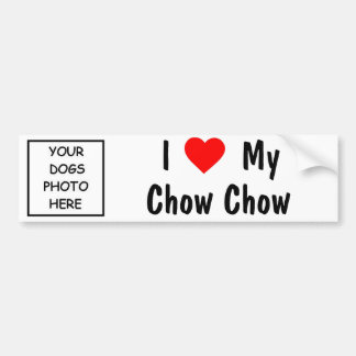 Chow Chow Bumpersticker
