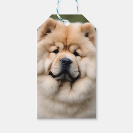 Chow Chow Cadeaulabel (Voorkant)