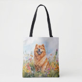 Chow Chow - Canvas tas (Voorkant)