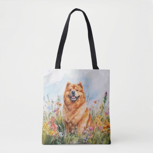 Chow Chow - Canvas tas (Voorkant)