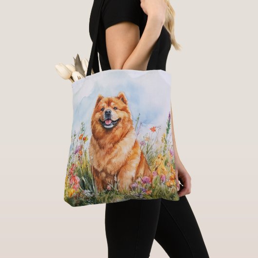 Chow Chow - Canvas tas (Dichtbij)