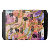 CHOW CHOW CHOW CHOW abstracte krat/badmat Badmat (Voorkant)