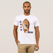 Chow Chow Chow Moeder 4 T-shirt (Voorkant volledig)