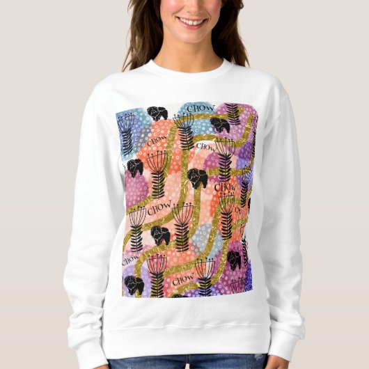 CHOW CHOW CHOW sweatshirts Trui (Voorkant)