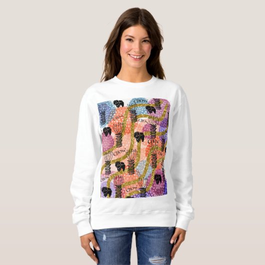 CHOW CHOW CHOW sweatshirts Trui (Voorkant volledig)