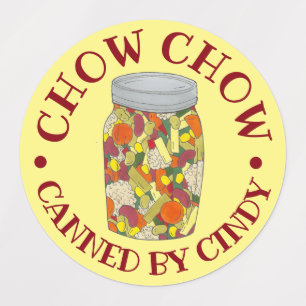 Chow Chow Chowchow Relish Amish PA Dutch Food Labels