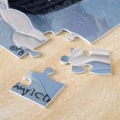 Chow Chow Christmas Red Truck Holiday Legpuzzel (Zijkant)