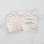  Chow-Chow Christmas Wenskaart Kaart (Binnen)