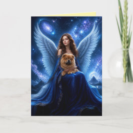 Chow Chow condoleancekaart Kaart