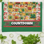 Chow Chow Countdown Kerst Adventkalender Hond Theedoek (Gevouwen)