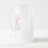 Chow Chow Cream Beste Santa Matglas Bierpul (Voorkant links)