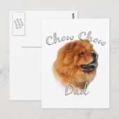 Chow Chow Dad 2 Briefkaart (Voorkant / Achterkant)