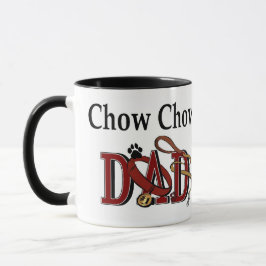 Chow Chow DAD Gifts Mok