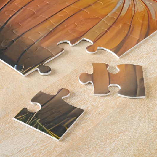 Chow Chow Dog Autumn Harvest Thanksgiving Legpuzzel (Zijkant)