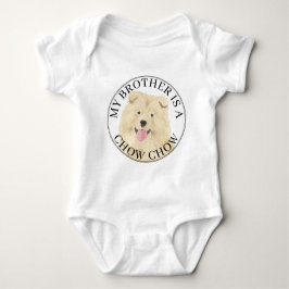 Chow Chow Dog Big Brother Romper