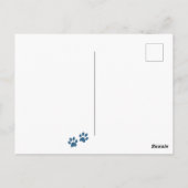 Chow Chow Dog Briefkaart (Achterkant)