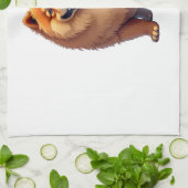 Chow Chow Dog Chinese Dog Breed for a Chow Chow Co Theedoek (Gevouwen)