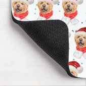 Chow Chow Dog Christmas Pattern Muismat (Hoek)