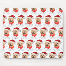 Chow Chow Dog Christmas Pattern Muismat
