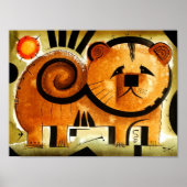 Chow Chow dog dk_2005aug8m.jpg Poster (Voorkant)