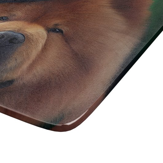 Chow Chow Dog in St. Patrick's Day Dress Snijplank (Hoek)