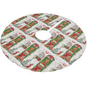 Chow Chow Dog Kerstmis Kerstboom Rok (Gekanteld)