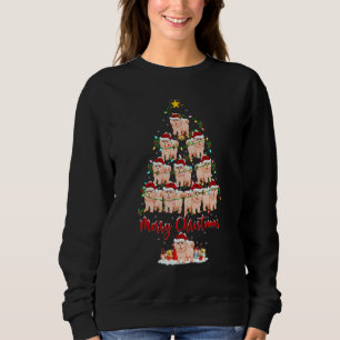 Chow Chow Dog Kerstmis Lights Chow Xma Trui