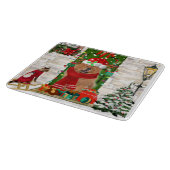 Chow Chow Dog Kerstmis Snijplank (Hoek)