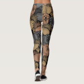 Chow Chow Dog Leggings gedrukt. (Achterkant)
