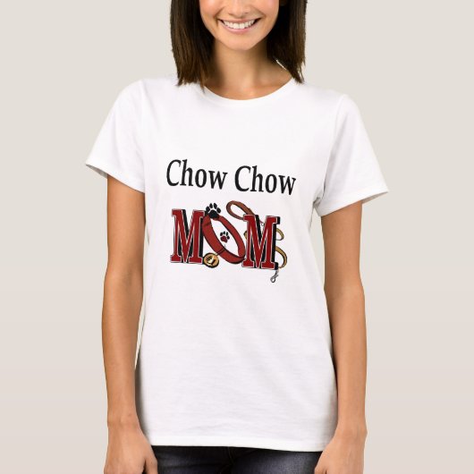 Chow Chow Dog mam Gifts T-shirt (Voorkant)
