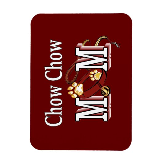 Chow Chow Dog mama Magneet (Verticaal)