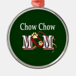 Chow Chow Dog mama Metalen Ornament