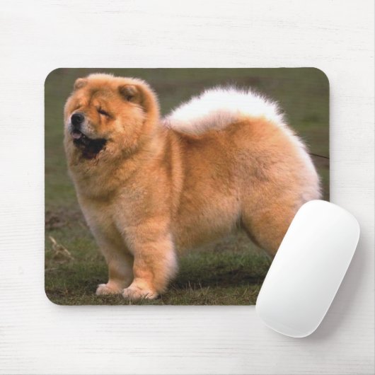 Chow Chow Dog Muismat (Met muis)