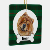 Chow Chow Dog Ornament (Rechts)