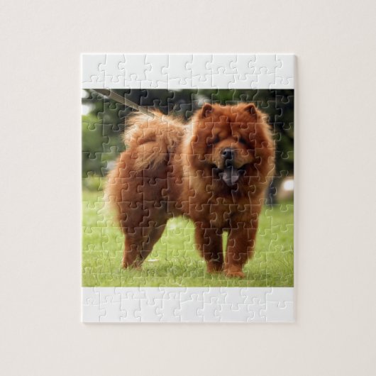 Chow Chow Dog Poses Legpuzzel (Verticaal)