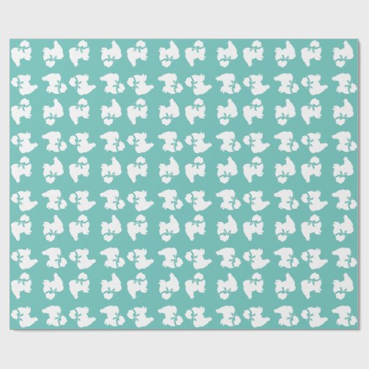 Chow Chow Dog Puppy Cadeaupapier (Vlak)