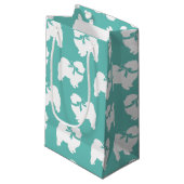 Chow Chow Dog Puppy Klein Cadeauzakje (Voorkant Gekanteld)