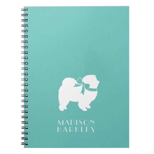 Chow Chow Dog Puppy Notitieboek (Voorkant)