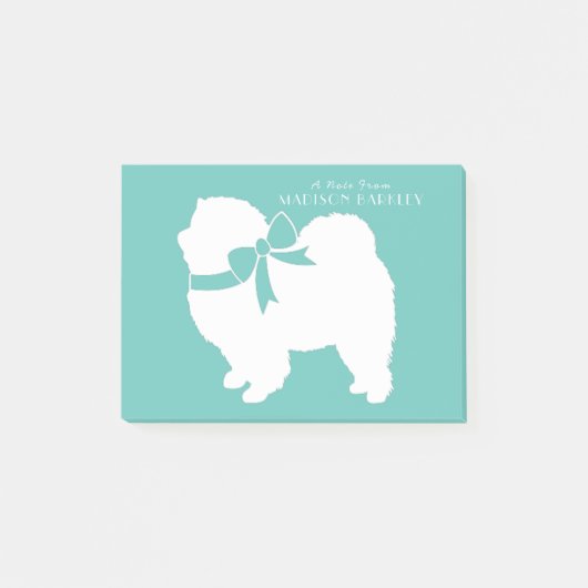Chow Chow Dog Puppy Post-it® Notes (Voorkant)