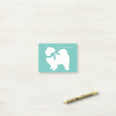 Chow Chow Dog Puppy Post-it® Notes (Op bureau)