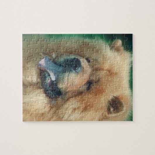 Chow Chow Dog Puzzle Legpuzzel (Horizontaal)