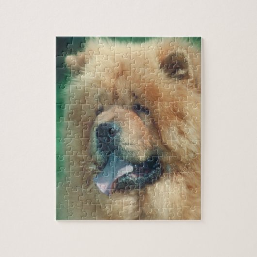 Chow Chow Dog Puzzle Legpuzzel (Verticaal)