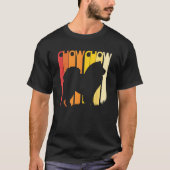 Chow chow dog t-shirt (Voorkant)
