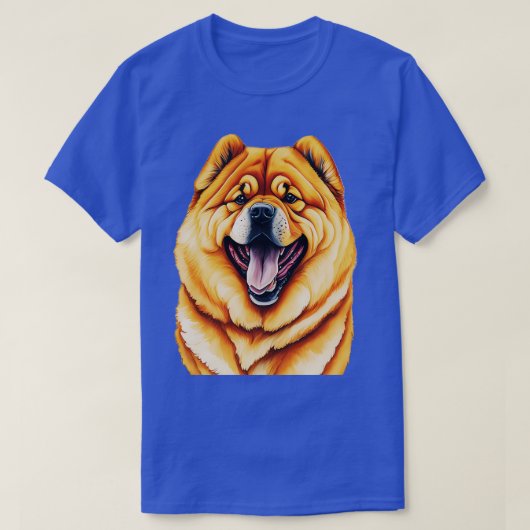 Chow Chow Dog T-shirt (Design voorkant)