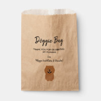 Chow Chow Doggie Bag for Wedding, Favor Bags