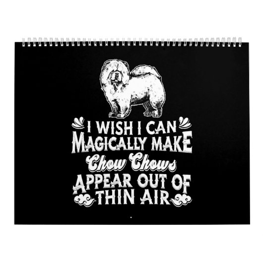 Chow Chow Dogs Kalender (Hoes)