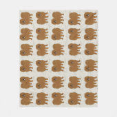 Chow Chow Fleece Blanket Deken (Voorkant)