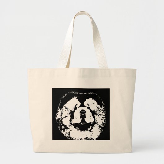 Chow Chow Gifts - Bag Grote Tote Bag (Voorkant)