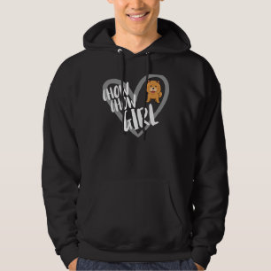 Chow Chow Girl Heart Funny Chow Chow Hondenliefheb Hoodie